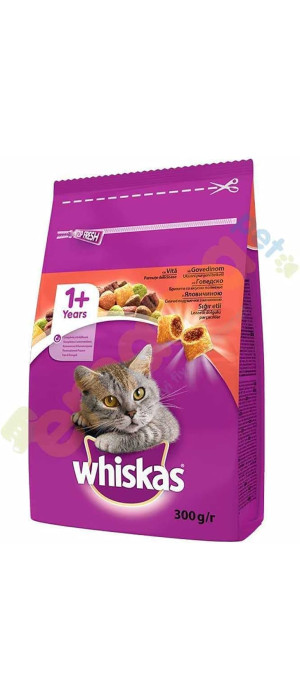 WHİSKAS 300 GR KURU MAMA SIGIR ETLİ